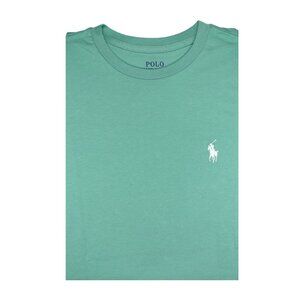 NWT Polo Ralph Lauren Women SS CLSC Fit Crew Neck T-Shirt Tee Green MSRP $58.00